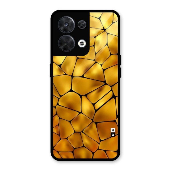 Rich Rocks Glass Back Case for Oppo Reno8 5G