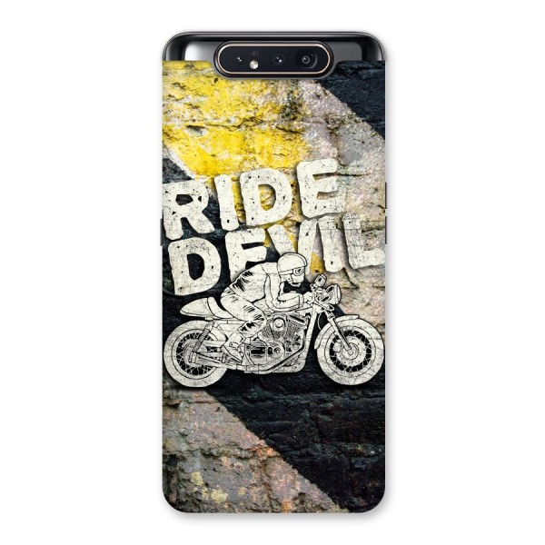 Ride Devil Back Case for Galaxy A80