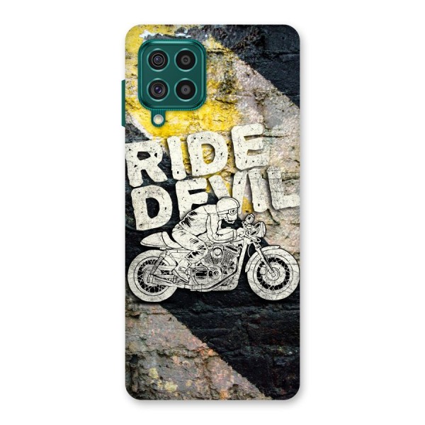 Ride Devil Back Case for Galaxy F62