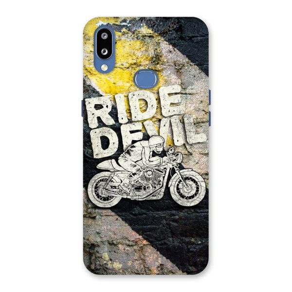 Ride Devil Back Case for Galaxy M01s