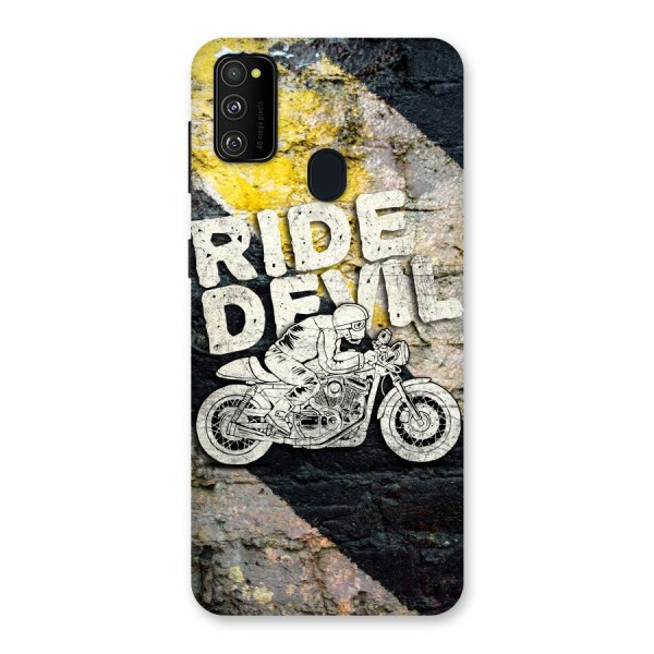 Ride Devil Back Case for Galaxy M21