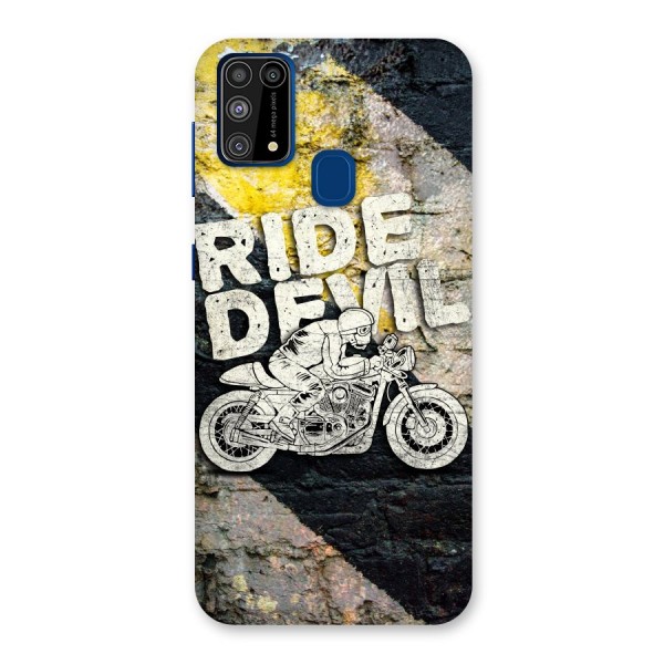 Ride Devil Back Case for Galaxy M31