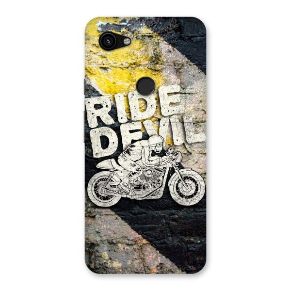 Ride Devil Back Case for Google Pixel 3a XL