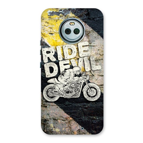 Ride Devil Back Case for Moto X4