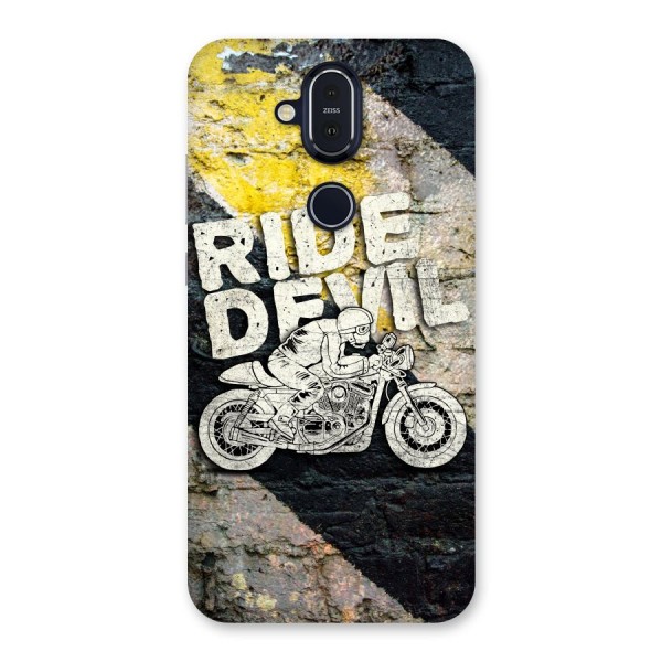 Ride Devil Back Case for Nokia 8.1