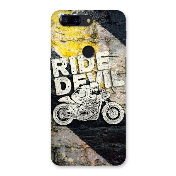 Ride Devil Back Case for OnePlus 5T