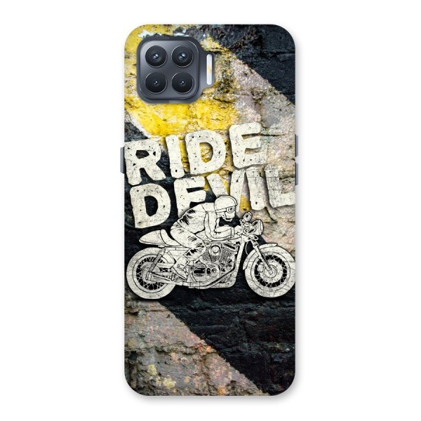 Ride Devil Back Case for Oppo F17 Pro