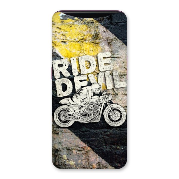 Ride Devil Back Case for Oppo Find X