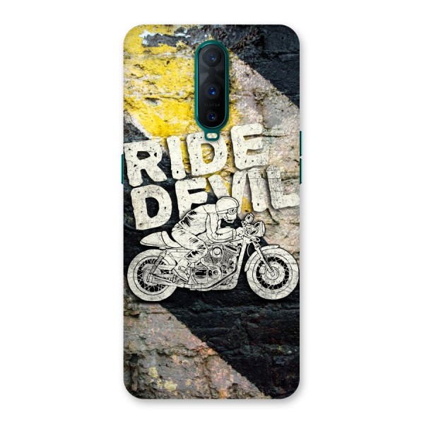 Ride Devil Back Case for Oppo R17 Pro