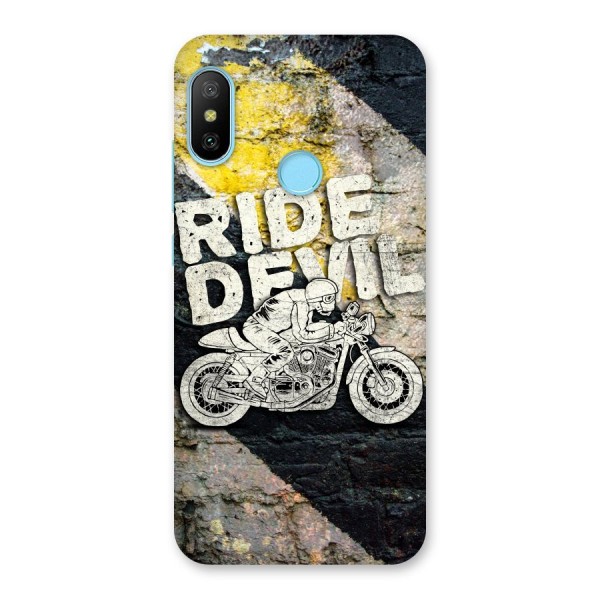 Ride Devil Back Case for Redmi 6 Pro