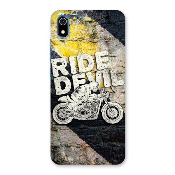 Ride Devil Back Case for Redmi 7A