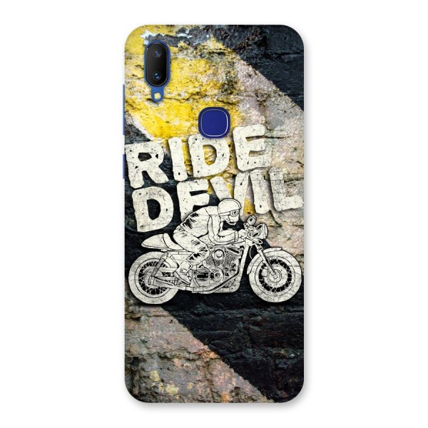 Ride Devil Back Case for Vivo V11