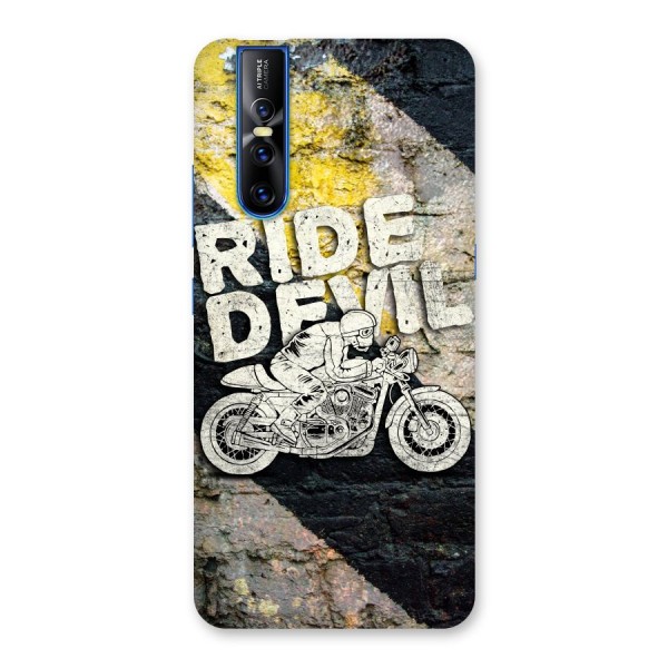 Ride Devil Back Case for Vivo V15 Pro