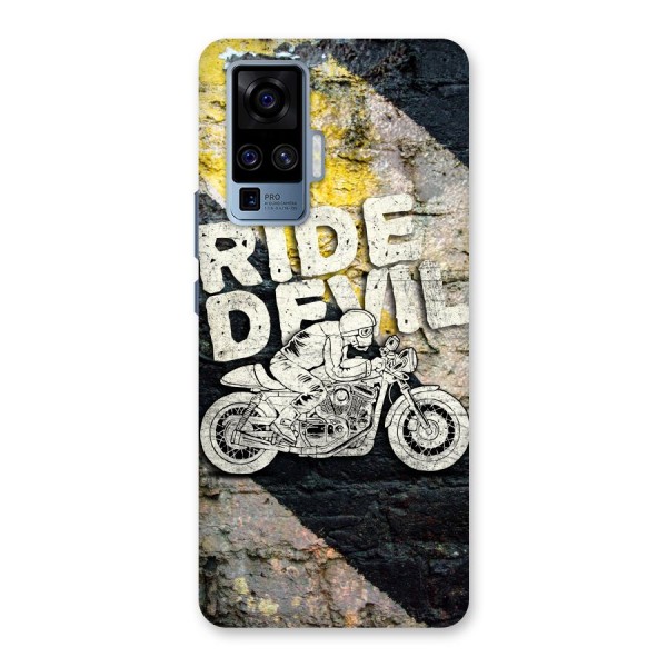 Ride Devil Back Case for Vivo X50 Pro