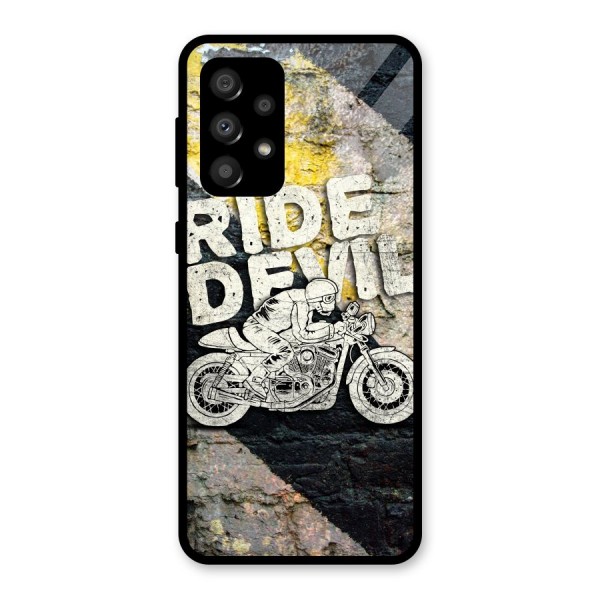 Ride Devil Glass Back Case for Galaxy A32