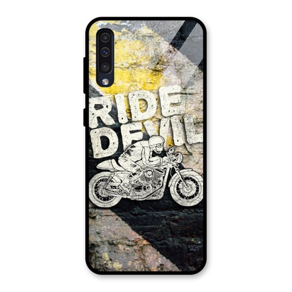 Ride Devil Glass Back Case for Galaxy A50s