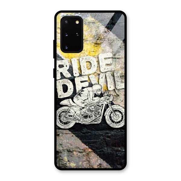 Ride Devil Glass Back Case for Galaxy S20 Plus