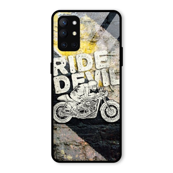 Ride Devil Glass Back Case for OnePlus 9R