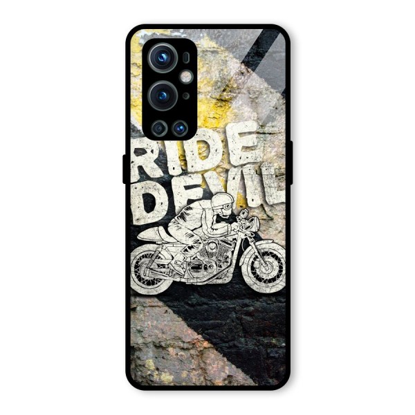 Ride Devil Glass Back Case for OnePlus 9 Pro