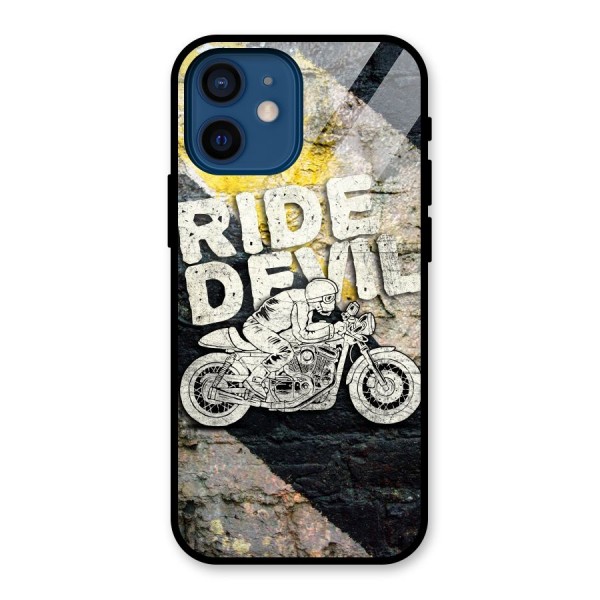 Ride Devil Glass Back Case for iPhone 12 Mini