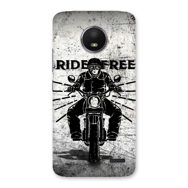 Ride Free Back Case for Moto E4