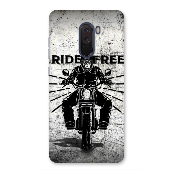 Ride Free Back Case for Poco F1