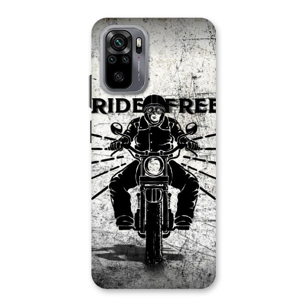 Ride Free Back Case for Redmi Note 10