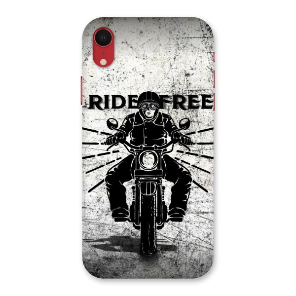 Ride Free Back Case for iPhone XR