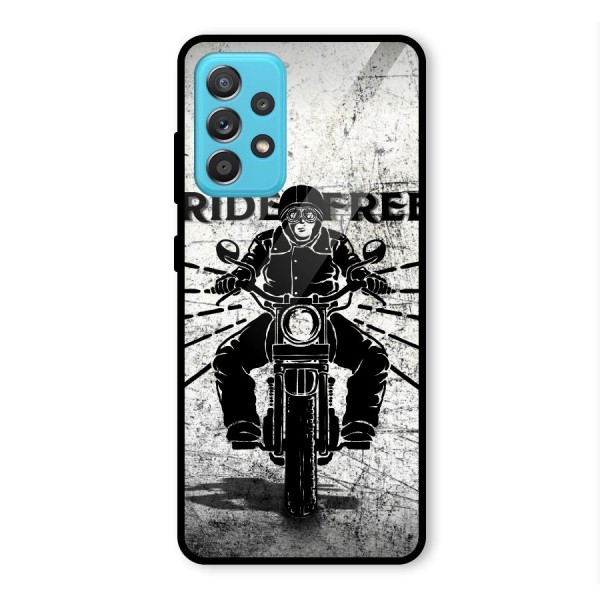 Ride Free Glass Back Case for Galaxy A52