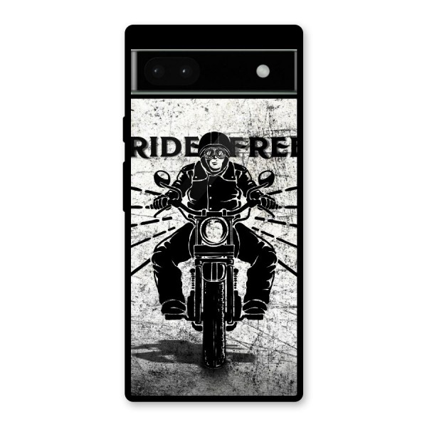 Ride Free Glass Back Case for Google Pixel 6a