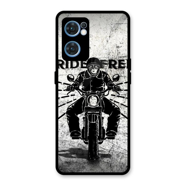 Ride Free Glass Back Case for Oppo Reno7 5G