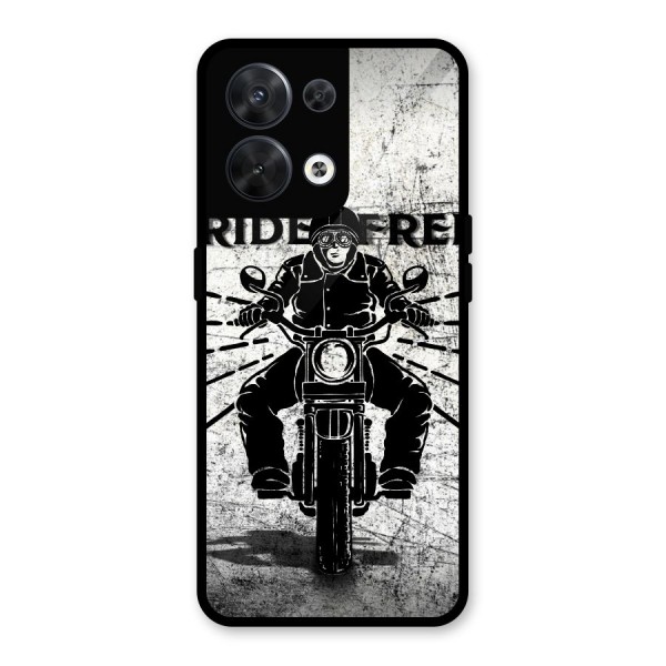 Ride Free Glass Back Case for Oppo Reno8 5G