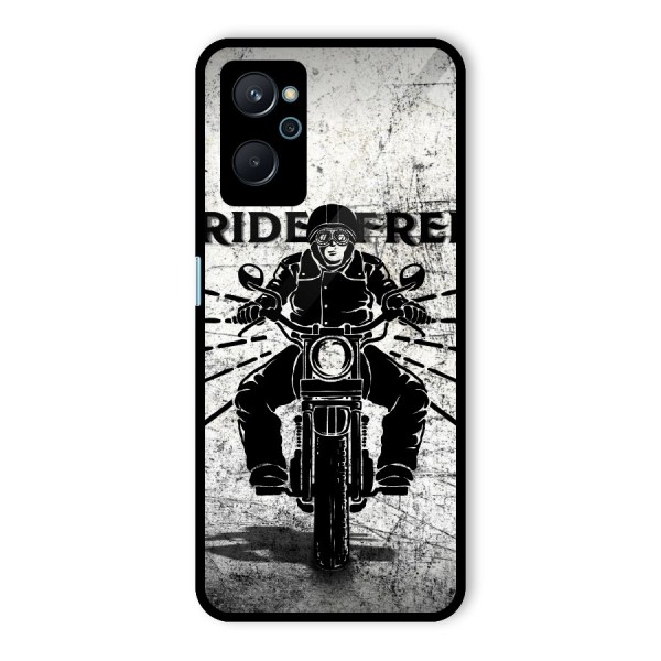 Ride Free Glass Back Case for Realme 9i