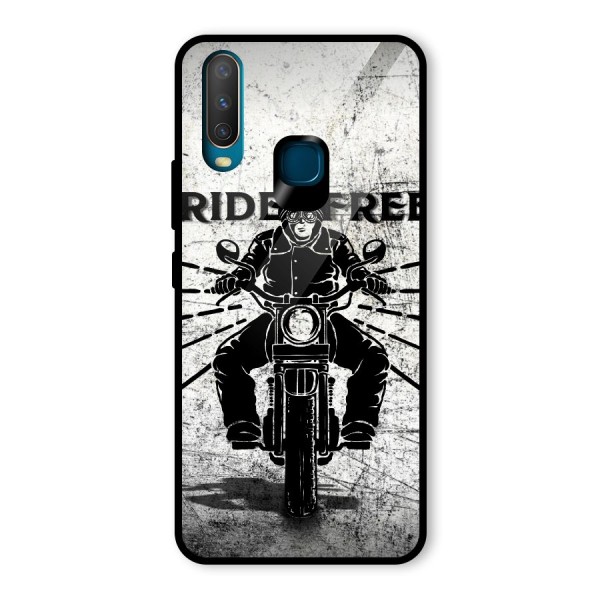 Ride Free Glass Back Case for Vivo Y15