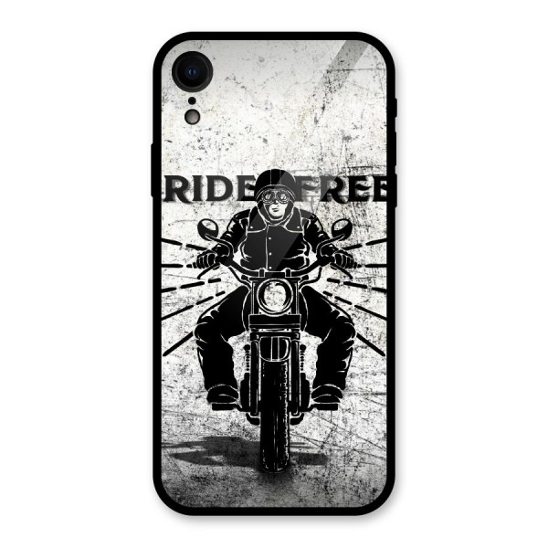 Ride Free Glass Back Case for XR