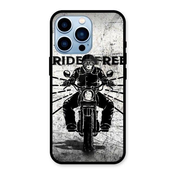 Ride Free Glass Back Case for iPhone 13 Pro