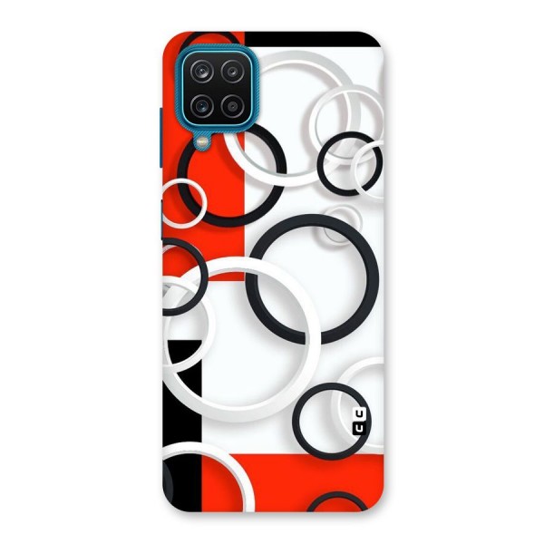 Rings Abstract Back Case for Galaxy F12