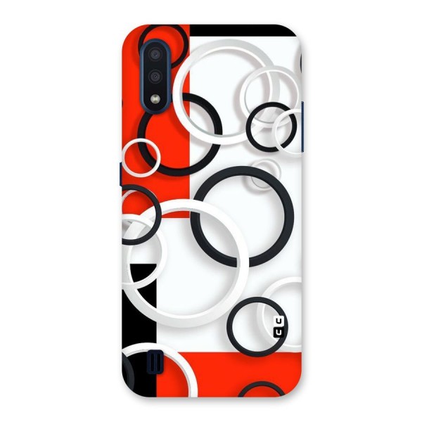 Rings Abstract Back Case for Galaxy M01