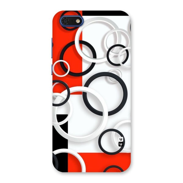 Rings Abstract Back Case for Honor 7s