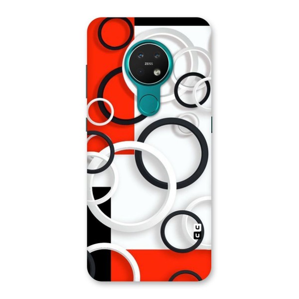 Rings Abstract Back Case for Nokia 7.2