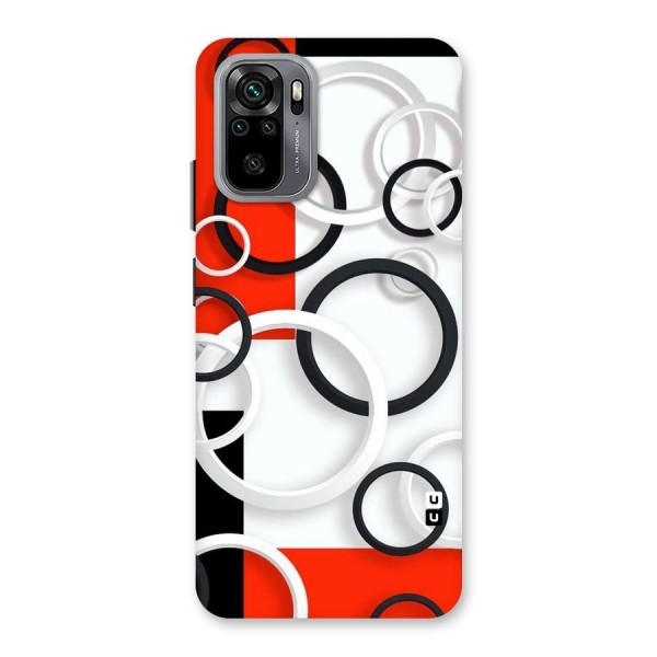 Rings Abstract Back Case for Redmi Note 10