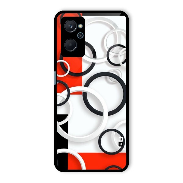 Rings Abstract Glass Back Case for Realme 9i