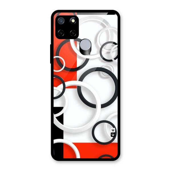 Rings Abstract Glass Back Case for Realme C15