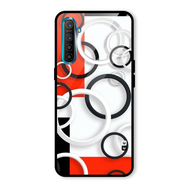 Rings Abstract Glass Back Case for Realme XT