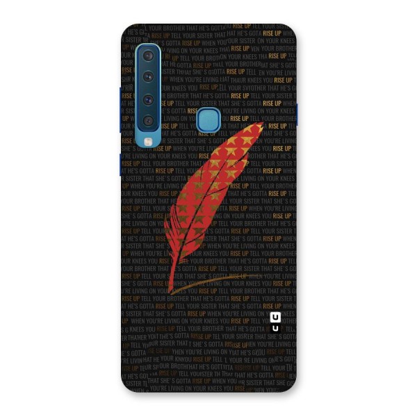 Rise Up Feather Back Case for Galaxy A9 (2018)