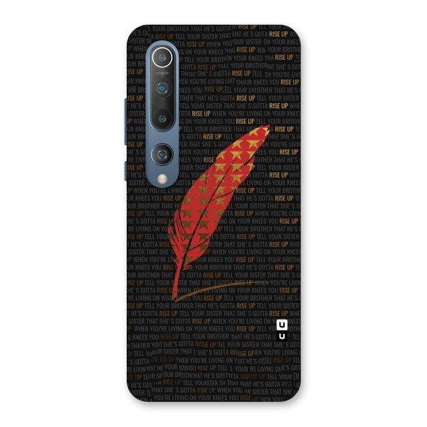 Rise Up Feather Back Case for Mi 10