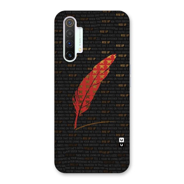 Rise Up Feather Back Case for Realme X3 SuperZoom