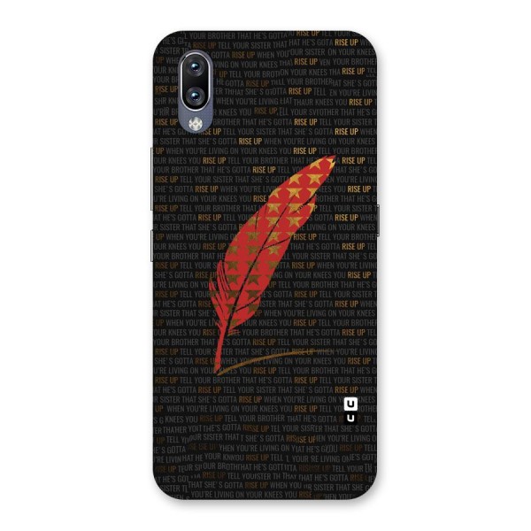 Rise Up Feather Back Case for Vivo NEX