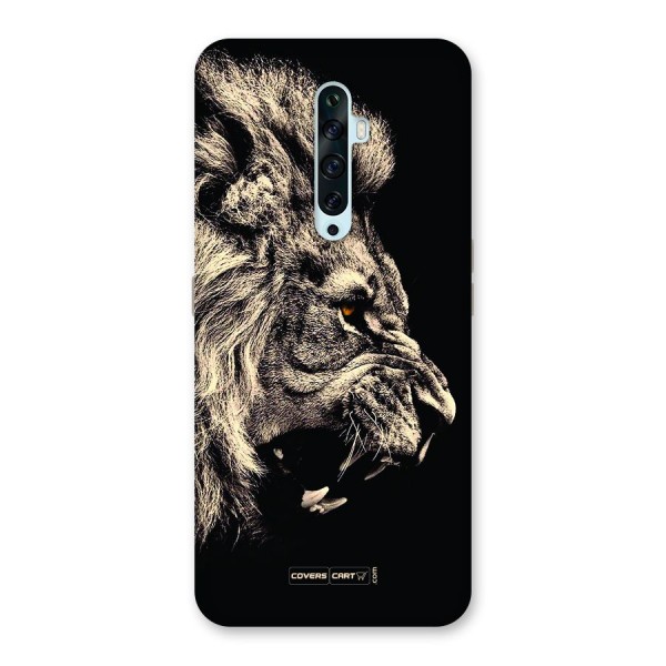 Roaring Lion Back Case for Oppo Reno2 F