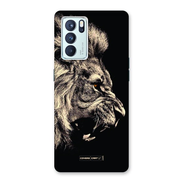 Roaring Lion Back Case for Oppo Reno6 Pro 5G